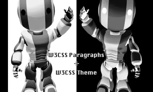 W3CSS Theme Renamed and Enhanced as Solo - How to create the main menu.
